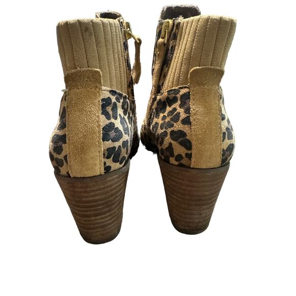 Tom Boots Women Shoes 6.5 Cheetah Print - Picture 4 of 5